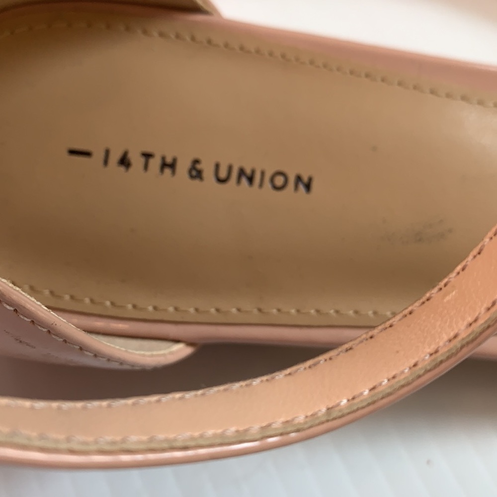 14th & Union blush pink Jenna strappy sandal - Picture 6 of 10